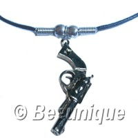Metal Gun Necklace